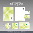 Corporate Identity. Natural Corporate Vector Business Template