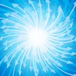 Abstract arrows background.