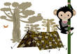 camping nella savana