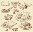 seamless pattern-hand drawn