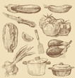food background