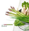 White and Green Asparagus
