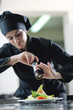 chef preparing meal