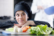 Photo: chef preparing meal chef preparing meal