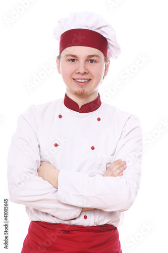 Photo: Portrait of smiling chef Portrait of smiling chef