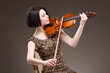 Girl with violin
