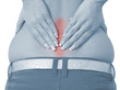 Pain in a woman back