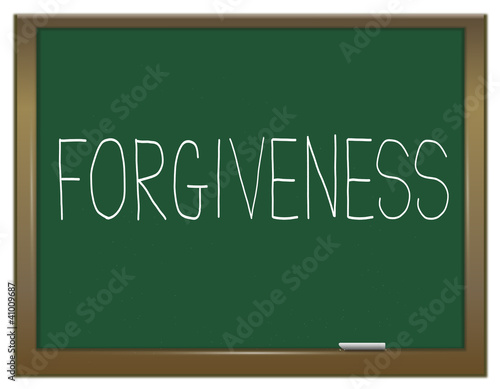 Illustration: Learning to forgive. Learning to forgive.