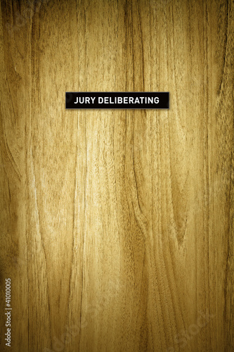 Photo: jury deliberating jury deliberating