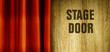 stage door