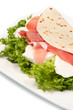 piadina crudo mozzarella ed insalata piadina crudo mozzarella ed insalata