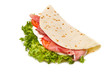 piadina crudo mozzarella ed insalata piadina crudo mozzarella ed insalata