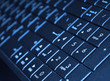 Close-up of notebook keyboard