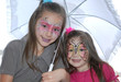 Photo: Girls with Face Paint Girls with Face Paint