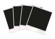 Vector: collage of blank polaroid pictures collage of blank polaroid pictures