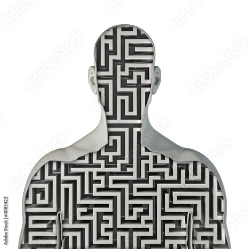 Illustration: Human maze Human maze