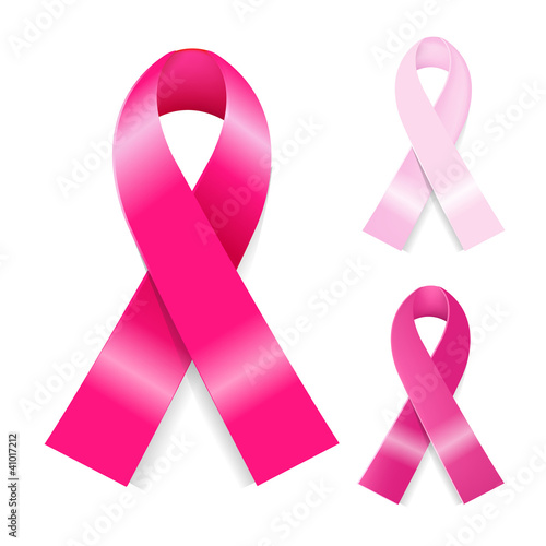 Vector: Breast Сancer Ribbons Set Breast Сancer Ribbons Set