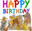 happy birthday design