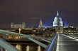 Millennium bridge London Großbritanien