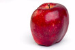Juicy red apple on white Juicy red apple on white