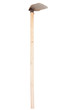 hoe on a white background