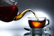 Teapot and cup