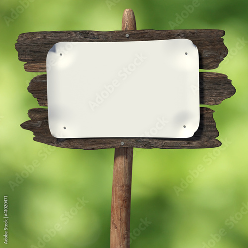 Illustration: Old board Old board
