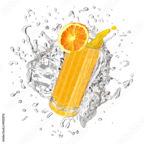 Illustration: Orange juice Orange juice