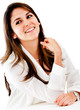 Happy businesswoman