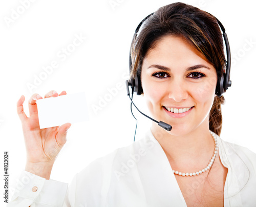 Photo: Contact center Contact center