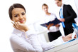 Portrait of a business woman in office