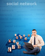 social network concept