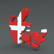 3d Karte Dänemark