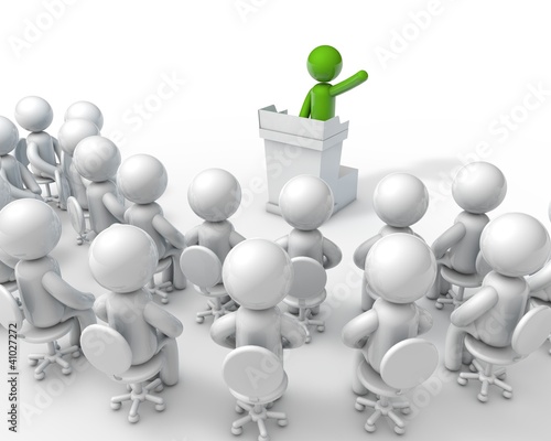 Illustration: speech speech