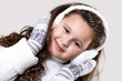 Foto: Cuty little girl in winter wear Cuty little girl in winter wear