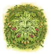 Green Man English Pagan symbol
