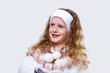 Foto: Cuty little girl in winter wear Cuty little girl in winter wear