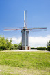 wooden windmill Drievenmeulen near Steenvoorde, Nord-Pas-de-Cala wooden windmill Drievenmeulen near Steenvoorde, Nord-Pas-de-Cala