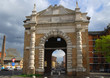 Italy Ravenna old medieval city door Porta Serrata