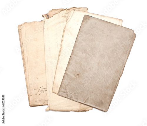 Photo: old paper old paper