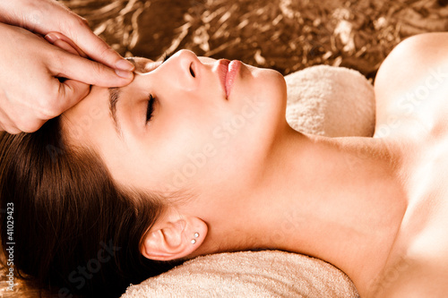 Photo: acupressure acupressure