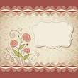Photo en ligne au meilleur prix Vintage background with flowers