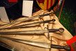 Italy, Ravenna old medieval swords