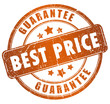 Best price guarantee stamp
