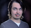 portrait of a young glamour vampire man
