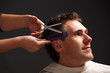 Barber and client