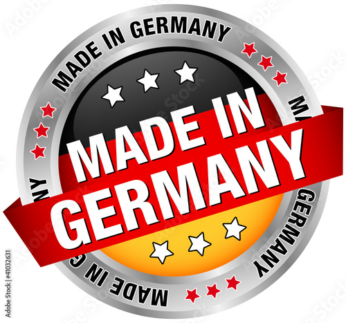 Vektor: Button Banner "Made in Germany" Button Banner "Made in Germany"
