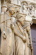 Paris - detail from side east portal of Saint Denis Paris - detail from side east portal of Saint Denis