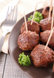appetizer, meatball