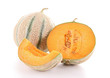 isolated melon